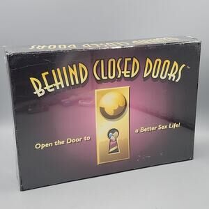 Behind Closed Doors Adults Only Board Game For 2 2004 Little Genie Productions